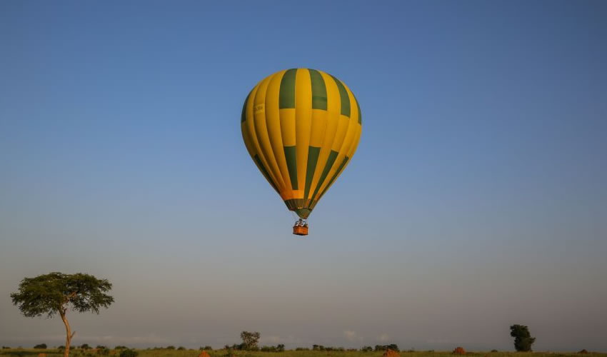 Hot Air Balloon Safaris in Uganda